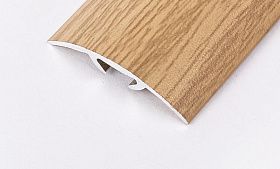 Порог (стык) Русский профиль  разноуровневый декорированный с дюб, 30*900 мм, Пробка